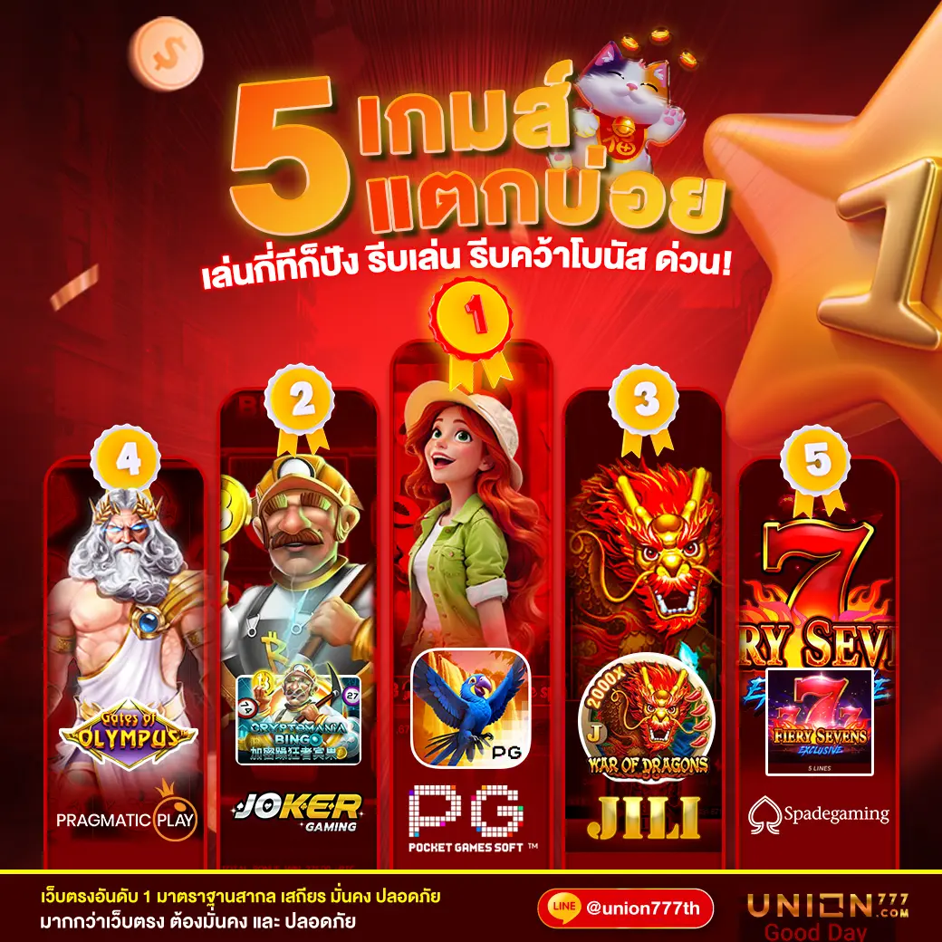 Ufabet com คาสิโนนำเสนอเกมสล็อตและเกมสดล่าสุดในไทย